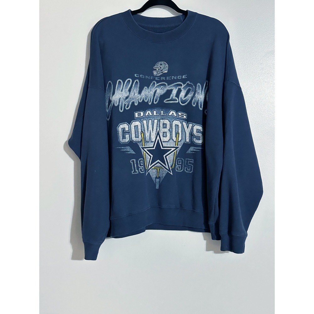 Abercrombie & Fitch x NFL Dallas Cowboys Graphic Crew Sweatshirt Sixe X-Large